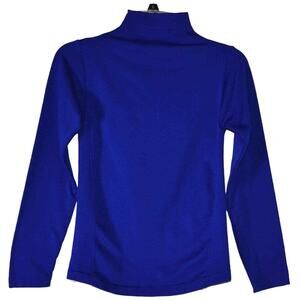 New Mix Womens One Size Top Fleece Lined Layer Stretch Blue